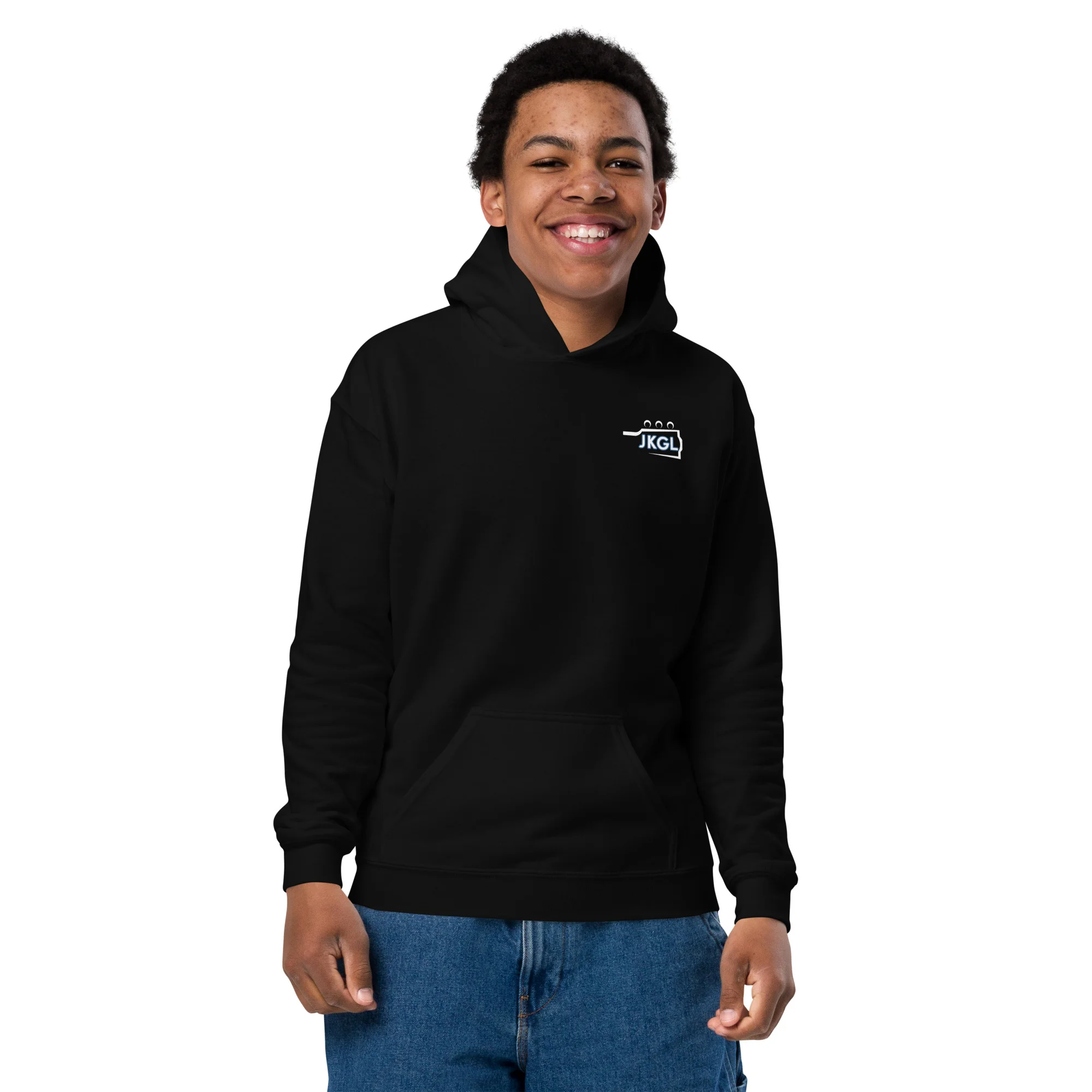 Youth heavy blend hoodie - Image 4