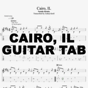Cairo - Natalie Hemby Guitar Tab